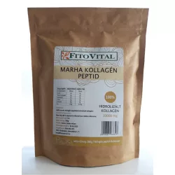 Fitovital marha kollagén peptid 300g - bio és vegán étrendkiegészítők