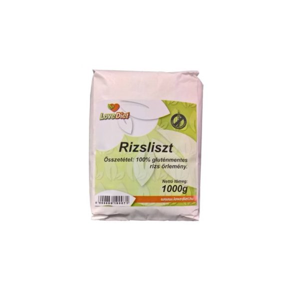 Love Diet Rizsliszt Gm. 1000 g