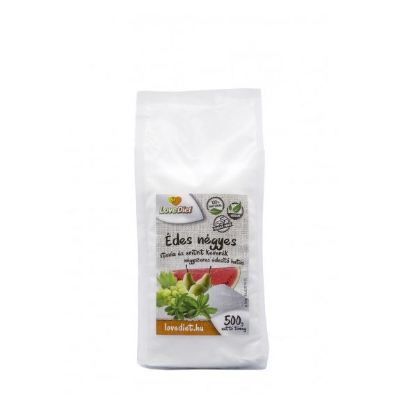 Love diet édes négyes stevia+eritrit 500g