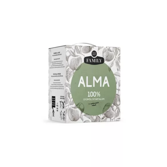 Dér juice family almalé 100% 3000 ml