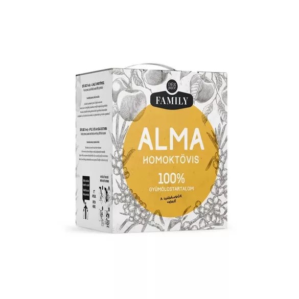 Dér juice family almalé homoktövissel 90-10% 3000 ml