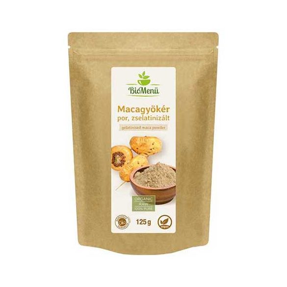 Bio menü bio zselatinizált maca-gyökér por 125 g