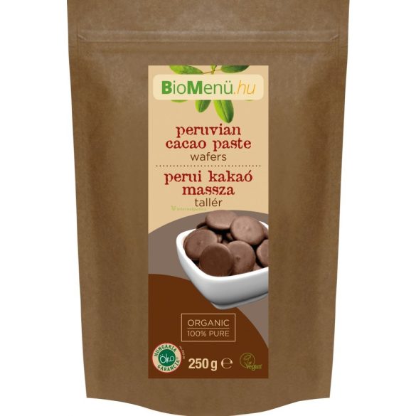 BioMenü BIO KAKAÓMASSZA tallér perui 250 g