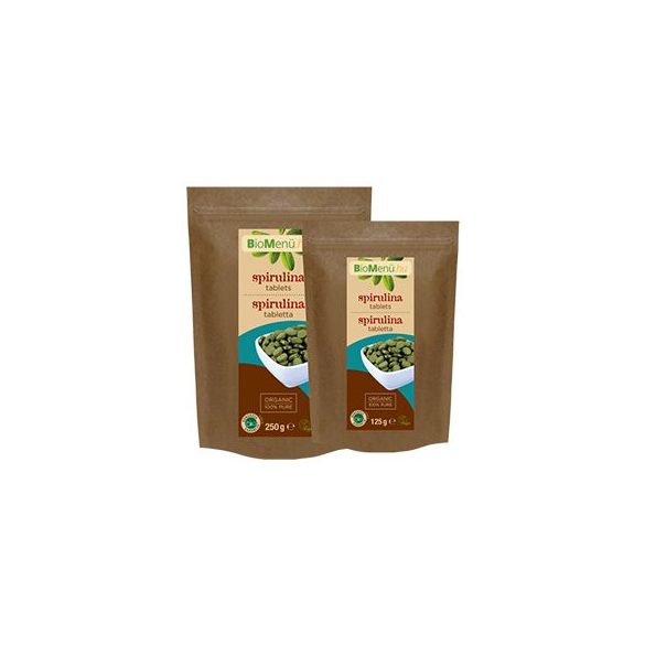 Bio menü bio spirulina tabletta /kb.500 db 250 g