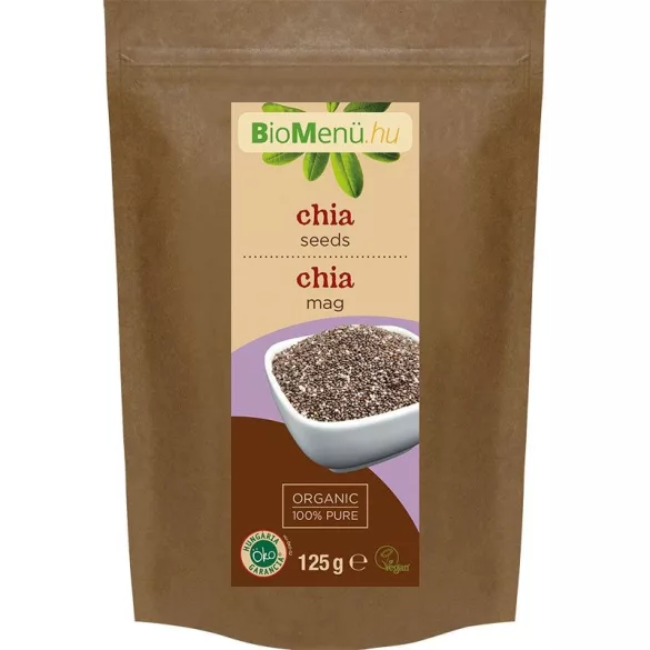 Biomenü bio chia mag 125 g - bio és natúr kozmetikumok