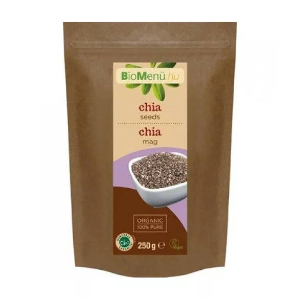 Biomenü bio chia mag 250 g - bio és natúr kozmetikumok