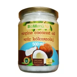 Biomenü bio kókuszolaj extra szűz vco 500 ml - bio és refomélelmiszer