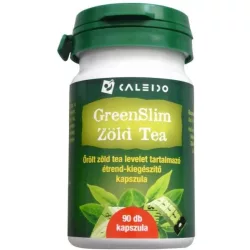 Caleido greenslim zöld tea 580mg kapszula 90db - bio és vegán étrendkiegészítők