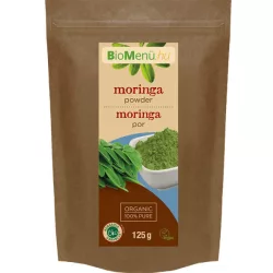 Bio biomenü moringa por 125g - bio és vegán étrendkiegészítők