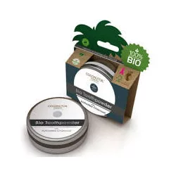 Coconutoil cosmetics bio fogpor aktív szénnel 50 ml - bio és natúr kozmetikumok