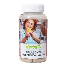 Herba-D galagonya+fekete fokhagyma kapszula 30 db - bio és vegán étrendkiegészítők