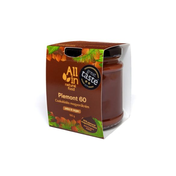 Piemont 60 csokoládés mogyorókrém 180 g