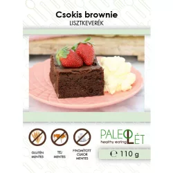 Paleolét belga csokis brownie 156g - bio és refomélelmiszer