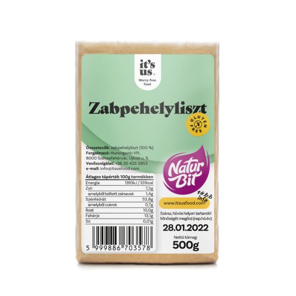 IT'S US NATURBIT ZABPEHELYLISZT 500G