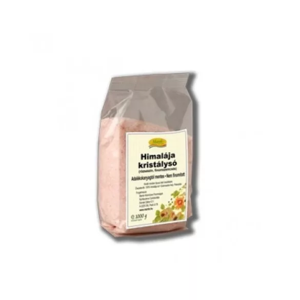 Mardo himalája só finom rózsaszín 1000 g - bio és refomélelmiszer