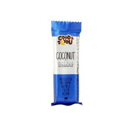 Gluténmentes good4you kókusz ízű szelet kókusz alapú mártó csokoládéval 25g - bio és refomélelmiszer