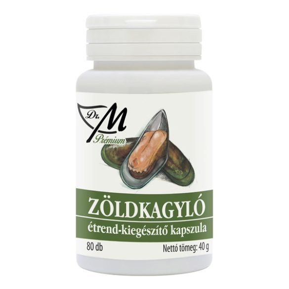 Dr.m prémium zöldkagyló kapszula 80db