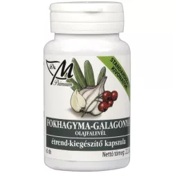 Dr.m prémium fokhagyma-galagonya-olajfalevél kapszula 60db - bio és vegán étrendkiegészítők