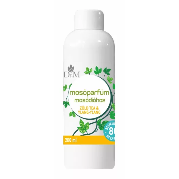 Dr.m mosóparfüm mosódióhoz zöld tea - ylang-ylang illattal 200ml