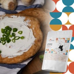 Éléskamra vegán lángos-fánk lisztkeverék