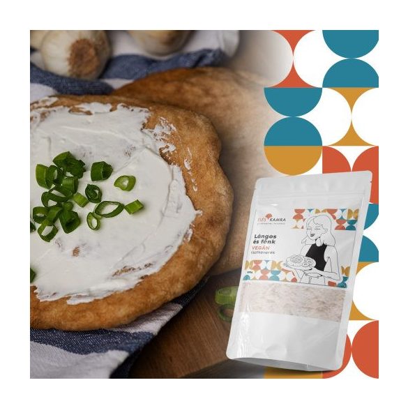 Éléskamra vegán lángos-fánk lisztkeverék