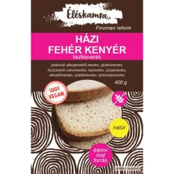 Éléskamra vegan házi fehér kenyér lisztkeverék gluténmentes 400 g - bio és refomélelmiszer