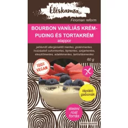 Éléskamra gm.pudingpor vanília 60 g - bio és refomélelmiszer