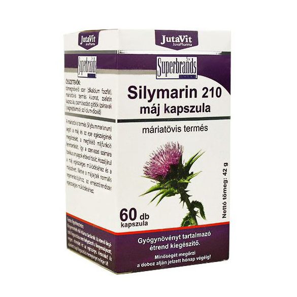 Jutavit silymarin 210 máj kapszula 60 db