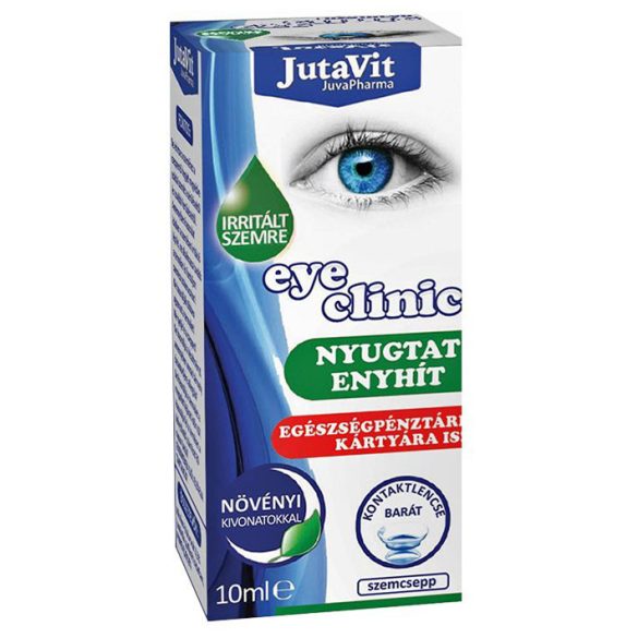 Jutavit eyeclinic szemcsepp irritált szemre 10 ml