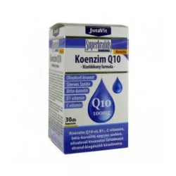 Jutavit koenzim q10 100mg vízoldékony formula 30db - bio és vegán étrendkiegészítők