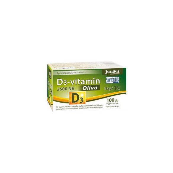 Jutavit d3-vitamin 3000 NE olíva 100 db
