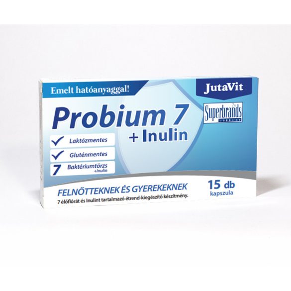 Jutavit probium 7+inulin kapszula 15 db