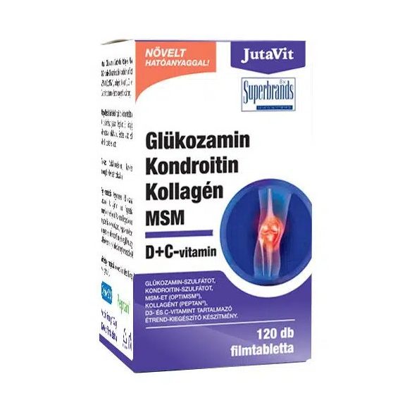 Jutavit glükozamin kondroitin kollagén msm filmtabletta 120 db