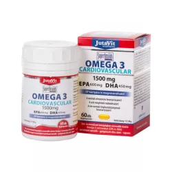 Jutavit omega-3 cardiovascular 1500mg 60db - bio és vegán étrendkiegészítők