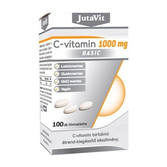 JUTAVIT C-VITAMIN 1000MG TABLETTA 100DB