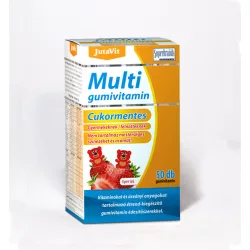 Jutavit multivitamin gumi cukormentes eper ízű gyerek 50db
