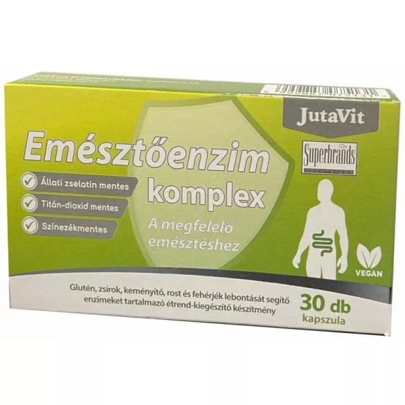 Jutavit emésztőenzim komplex kapszula 30db