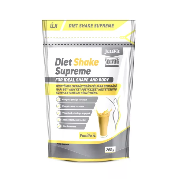 Jutavit diet shake supreme fehérjekészítmény vanília ízben 702g