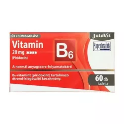 Jutavit b6-vitamin 12mg 100db - bio és vegán étrendkiegészítők