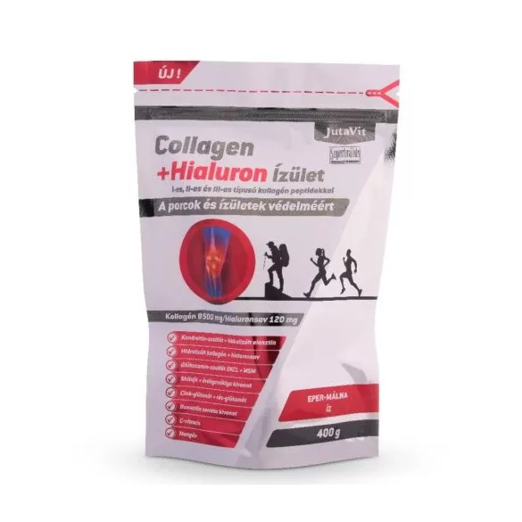 Jutavit collagen+hialuron ízület eper-málna 400g