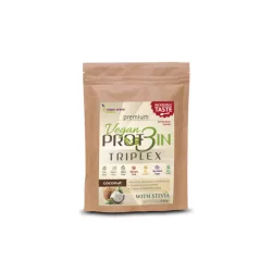 Vegan prot3in triplex kókusz ízű fehéje alapú italpor 540g - bio és refomélelmiszer