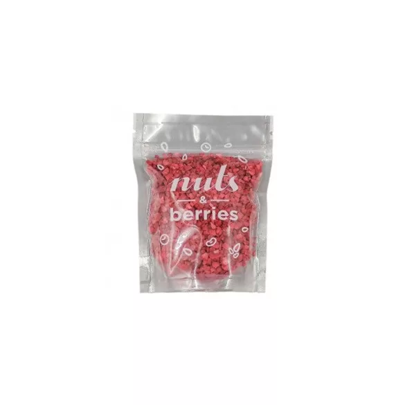 Nuts&berries liofilizált málna darabolt 25g