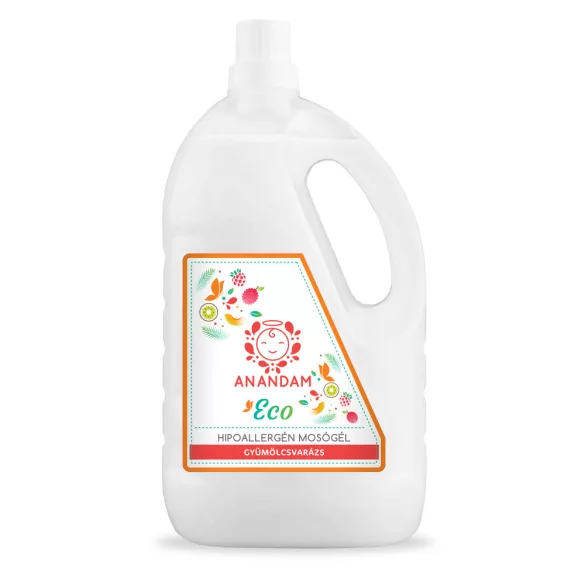 Anandam eco hipoallergén mosógél gyümölcsvarázs 3l