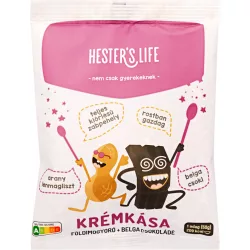   Hesters life krémkása földimogyoró és belga csokoládé 50g