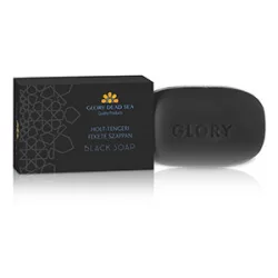 Glory holt-tengeri fekete szappan (Black) 120 g - bio és natúr kozmetikumok