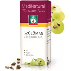 Medinatural bőrápoló olaj szőlőmag 20ml - bio és natúr kozmetikumok