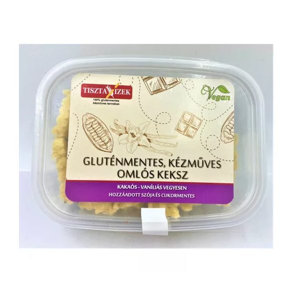 TISZTA ÍZEK KAKAÓ-VANÍLIA KEKSZ GM. 180G