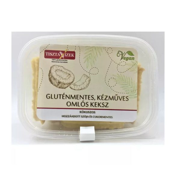 TISZTA ÍZEK KÓKUSZOS KEKSZ GM. 180G