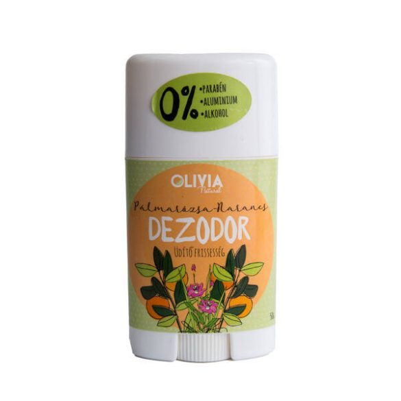 Olivia Natural pálmarózsa-narancs dezodor 50 g