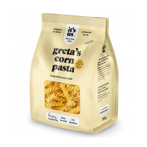 Its us gretas gluténmentes kukorica száraztészta fusilli 200 g